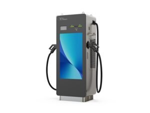 2 Guns DC EV Charging Advertising Station