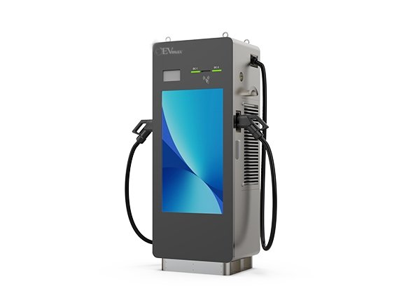 2 Guns DC EV Charging Advertising Station