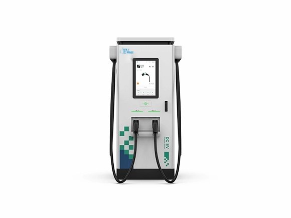 2 Guns DC EV Charging Station with Liquid Cooling