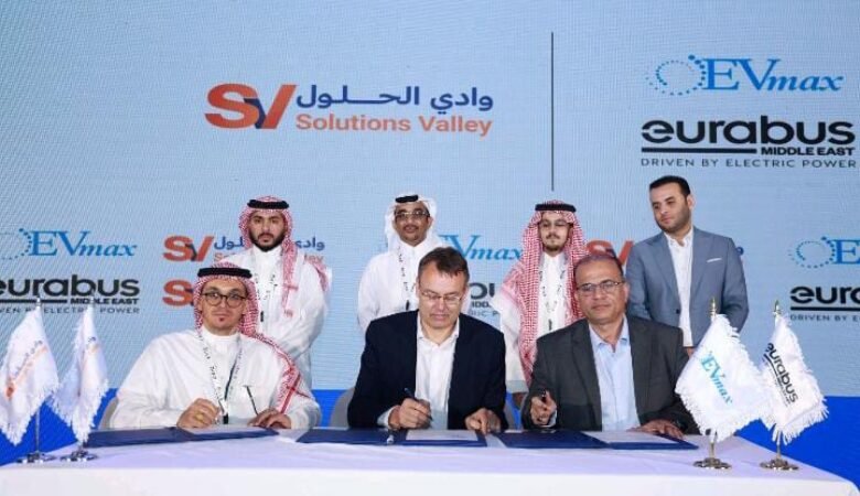 Solutions Valley by SEC Signs MoUs with EVmax and Eurabus Middle East During EV Auto Show Riyadh 2025